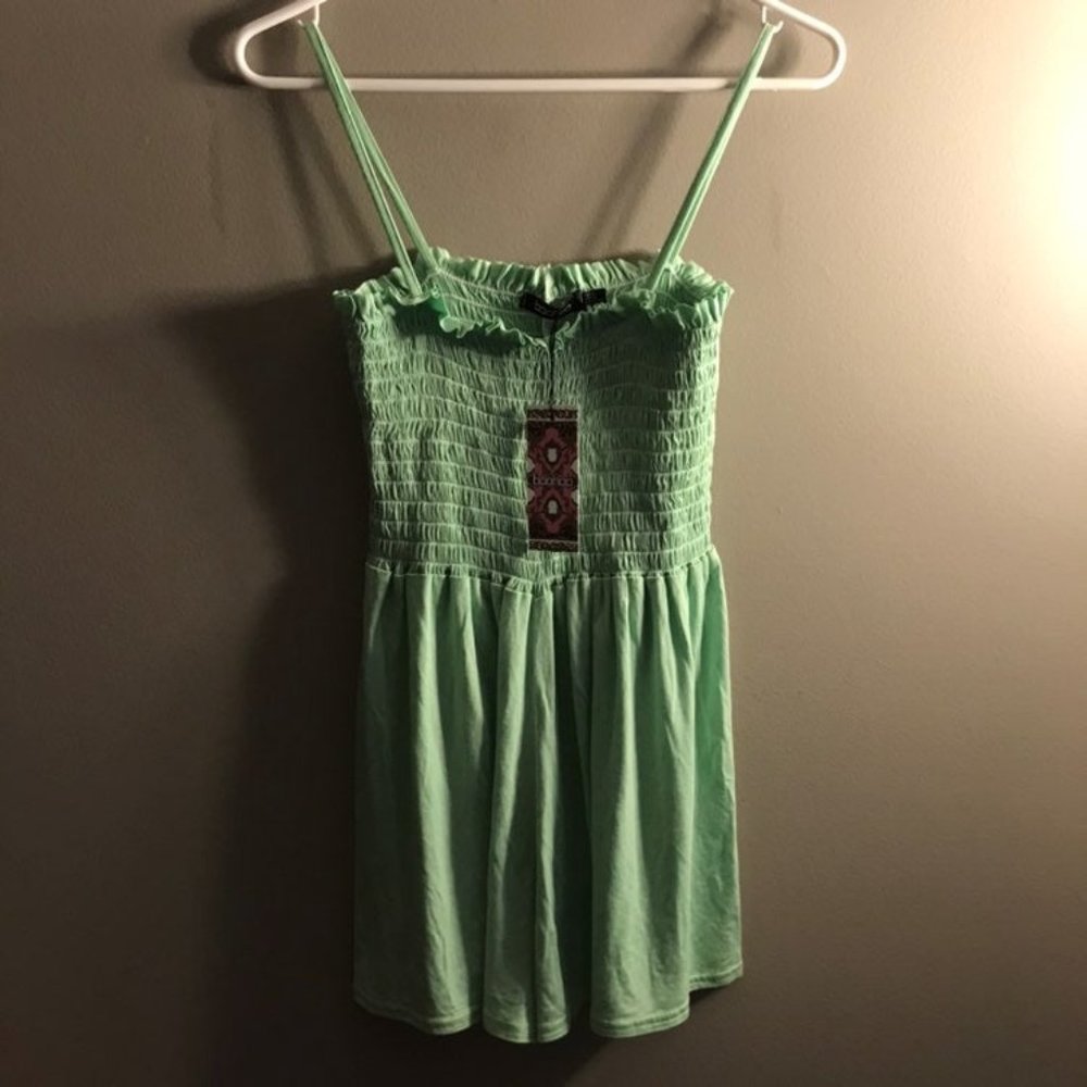 NWT Boohoo Seafoam Green Romper